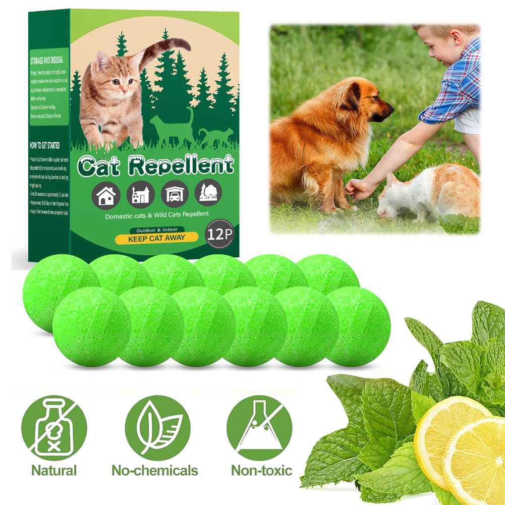 12X Cat Repellent Balls Aroma  – Outdoor Furniture Sales recenzja i cena