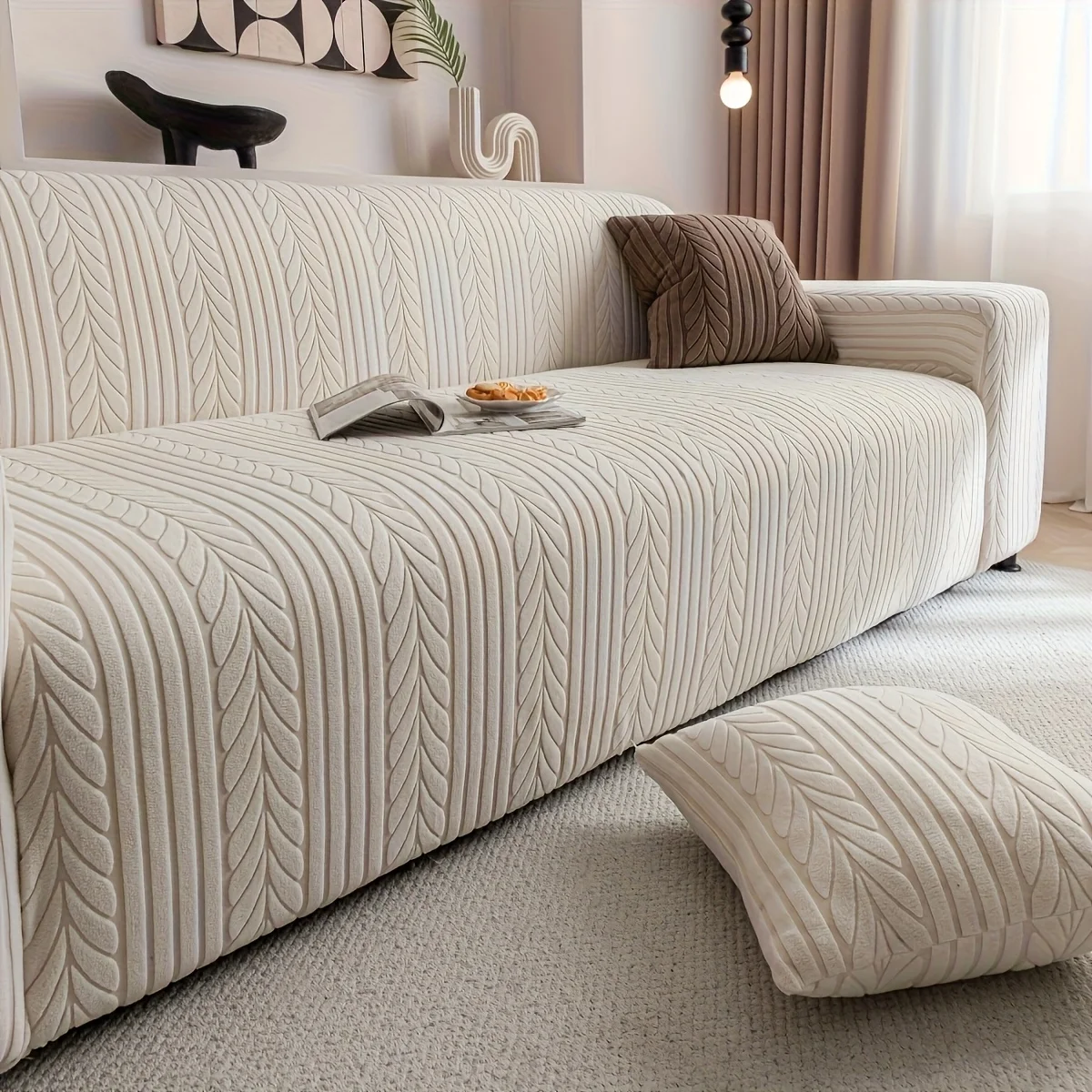 us1 Striped Sofa Cover, Washab – Outdoor Furniture Fabric recenzja i cena