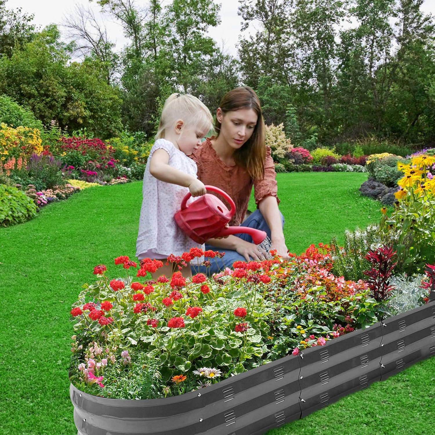 67-Inch Raised Garden Bed, Met – Planter Raised Metal recenzja i cena