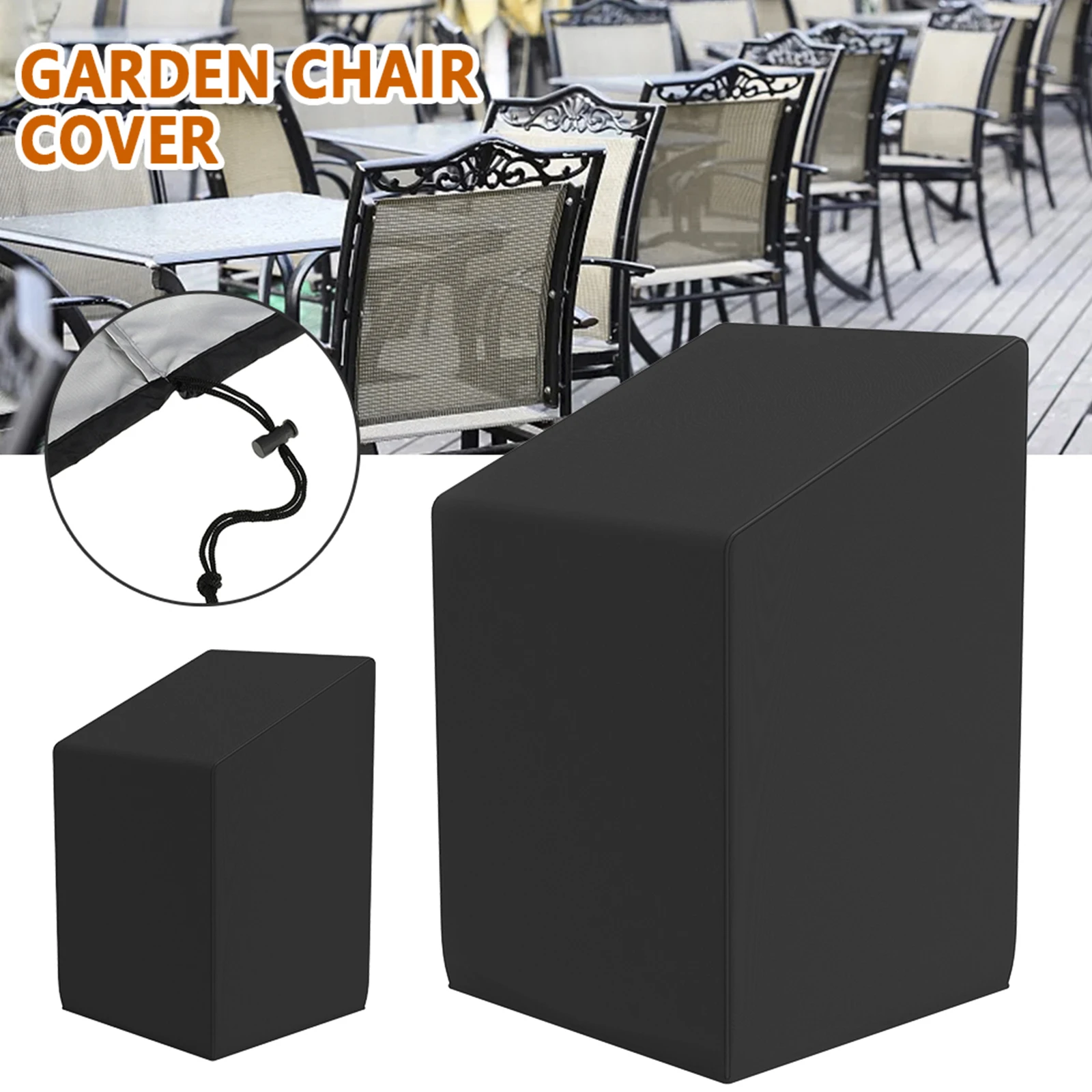 Stacked Chair Dust Cover with  – Outdoor Furniture Varnish recenzja i cena