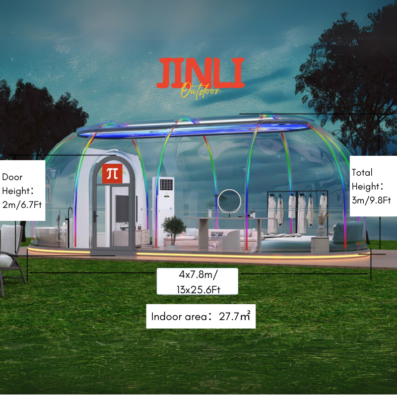 7.8-Meter Transparent Starry P – Outdoor Furniture Sales recenzja i cena