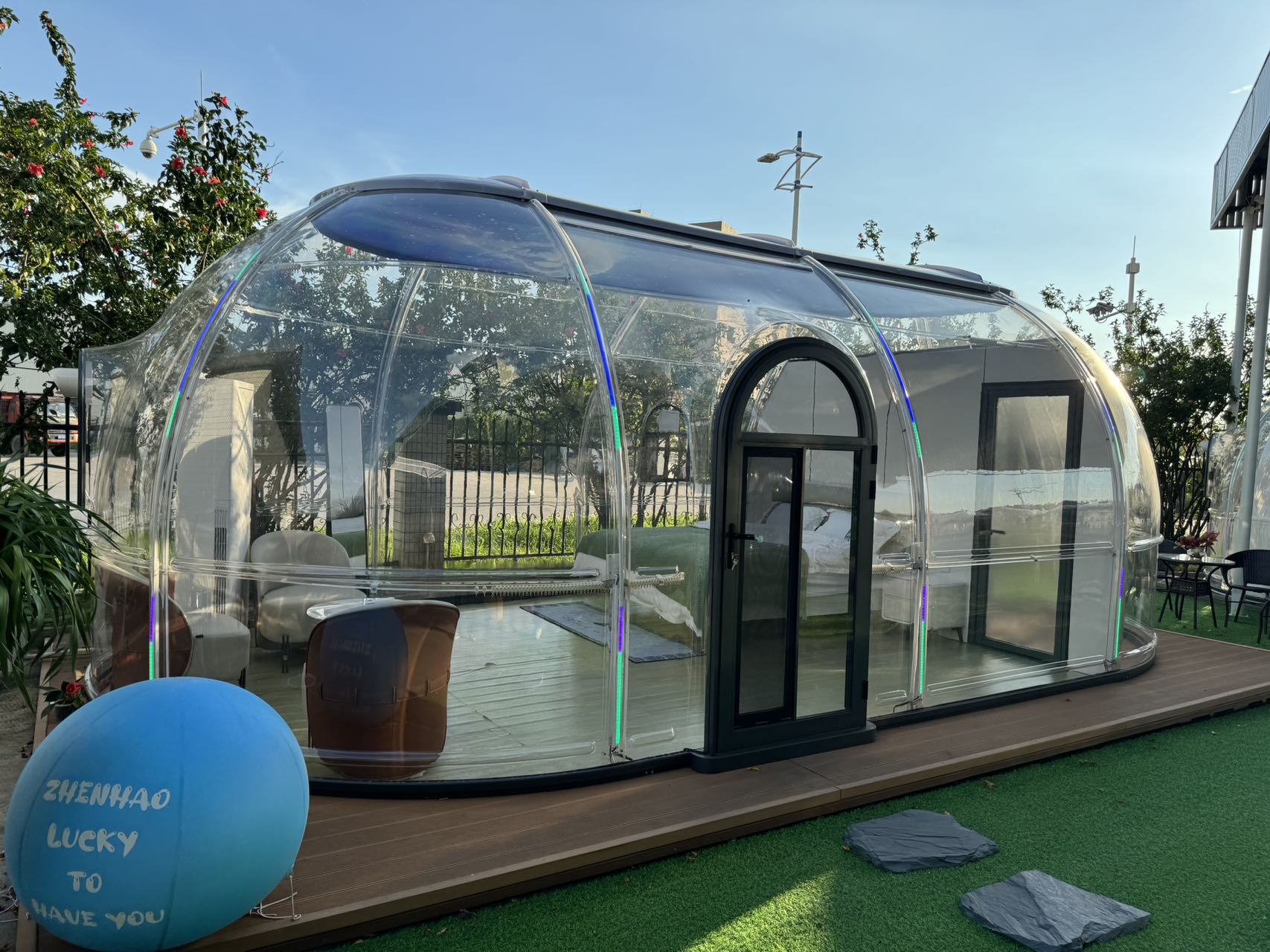 7.8-Meter Transparent Starry P – Outdoor Furniture Sales recenzja i cena