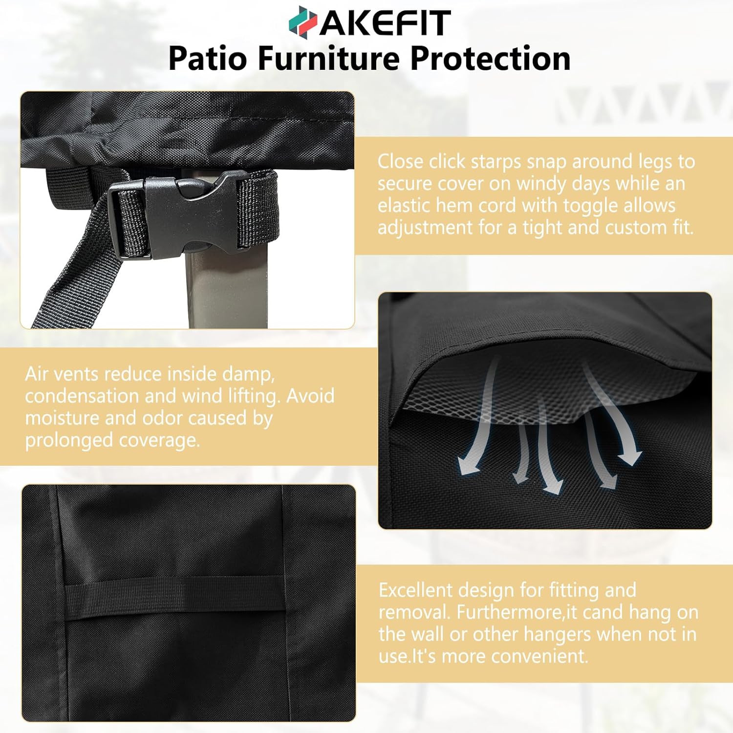 Heavy Duty Waterproof Patio Fu – Outdoor Furniture Fabric recenzja i cena