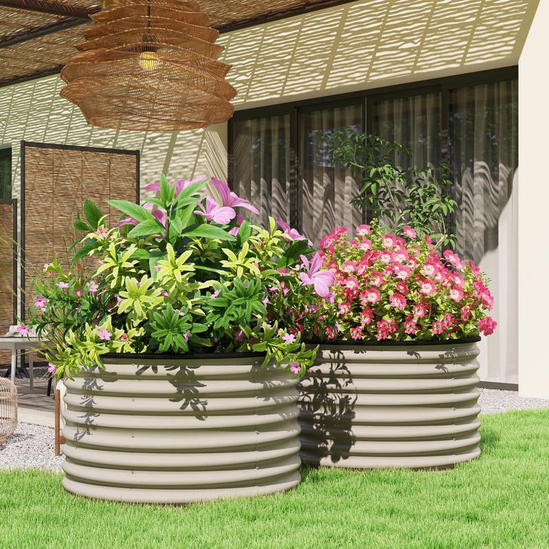 Set of 2 Raised Garden Bed, Me – Planter Raised Metal recenzja i cena