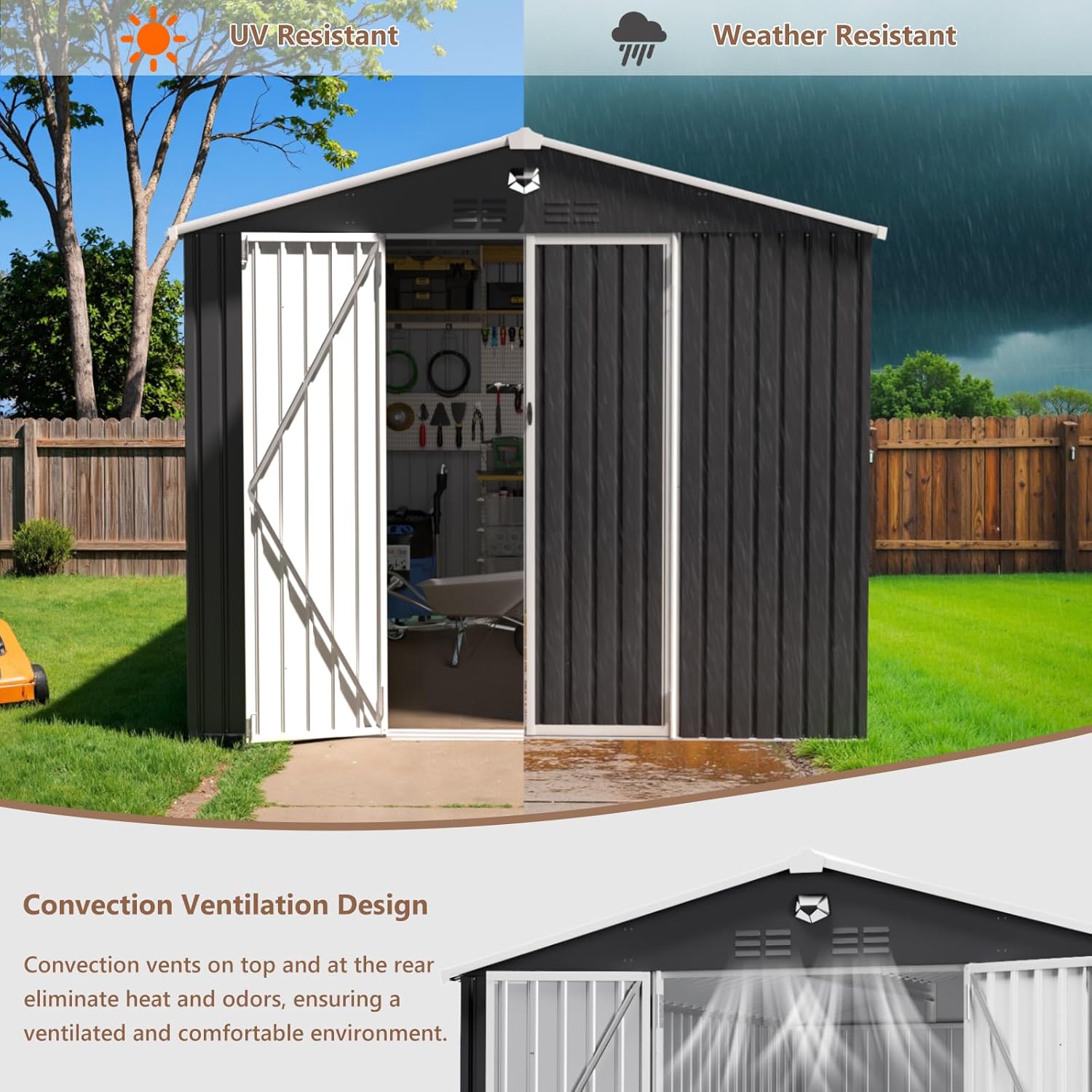 10x12 FT Metal Outdoor Storage – Outdoor Furniture Design recenzja i cena