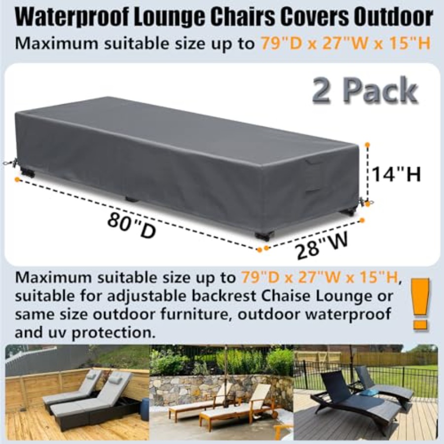 Outdoor Chaise Lounge Covers 6 – Outdoor Furniture Design recenzja i cena