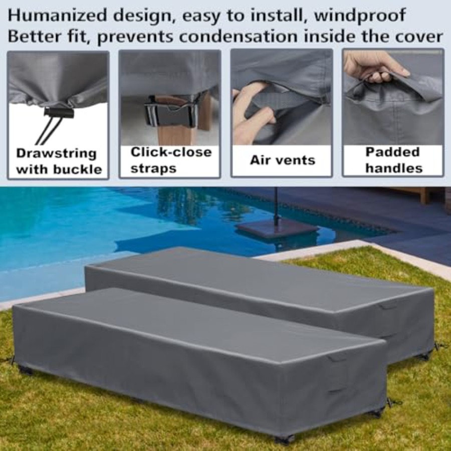 Outdoor Chaise Lounge Covers 6 – Outdoor Furniture Design recenzja i cena