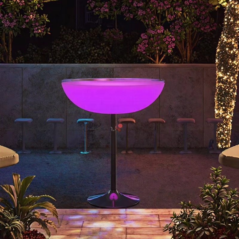 Portable  LED Light Bar Tables – Outdoor Furniture Shop recenzja i cena
