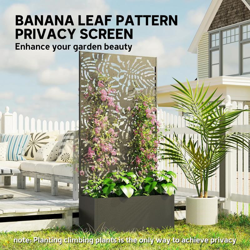 Outsunny Metal Planter Box wit – Planter Raised Metal recenzja i cena