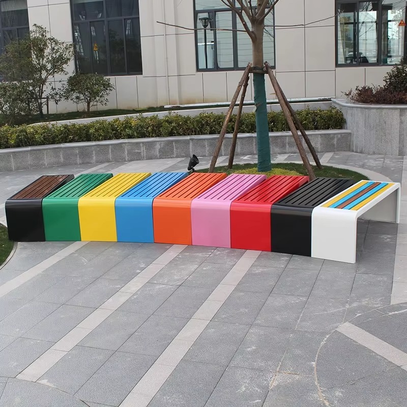 Modern Stainless Steel Square  – Outdoor Furniture Shop recenzja i cena