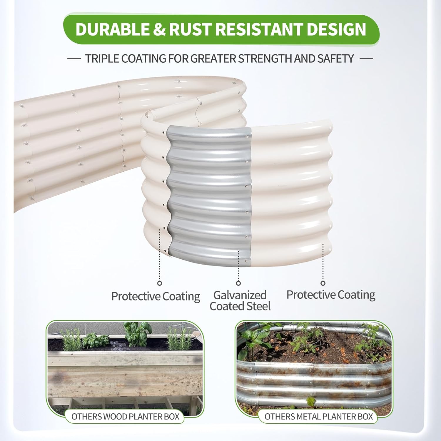 Galvanized Raised Garden Bed 2 – Planter Raised Metal recenzja i cena
