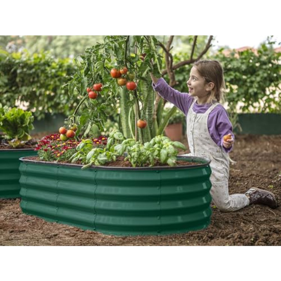Galvanized Raised Garden Beds  – Planter Raised Metal recenzja i cena