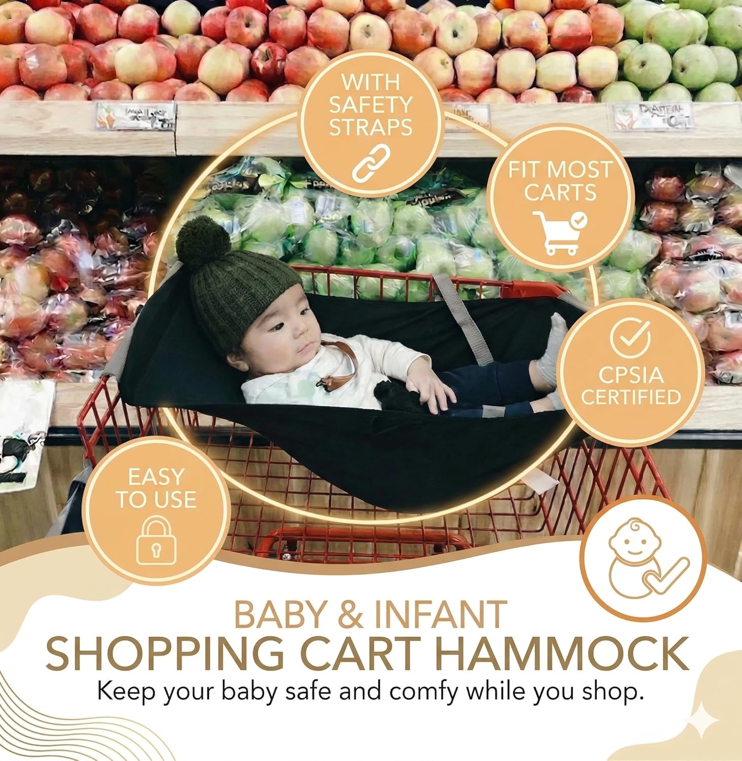 Baby Shopping Cart Hammock – I – Outdoor Furniture Shop recenzja i cena