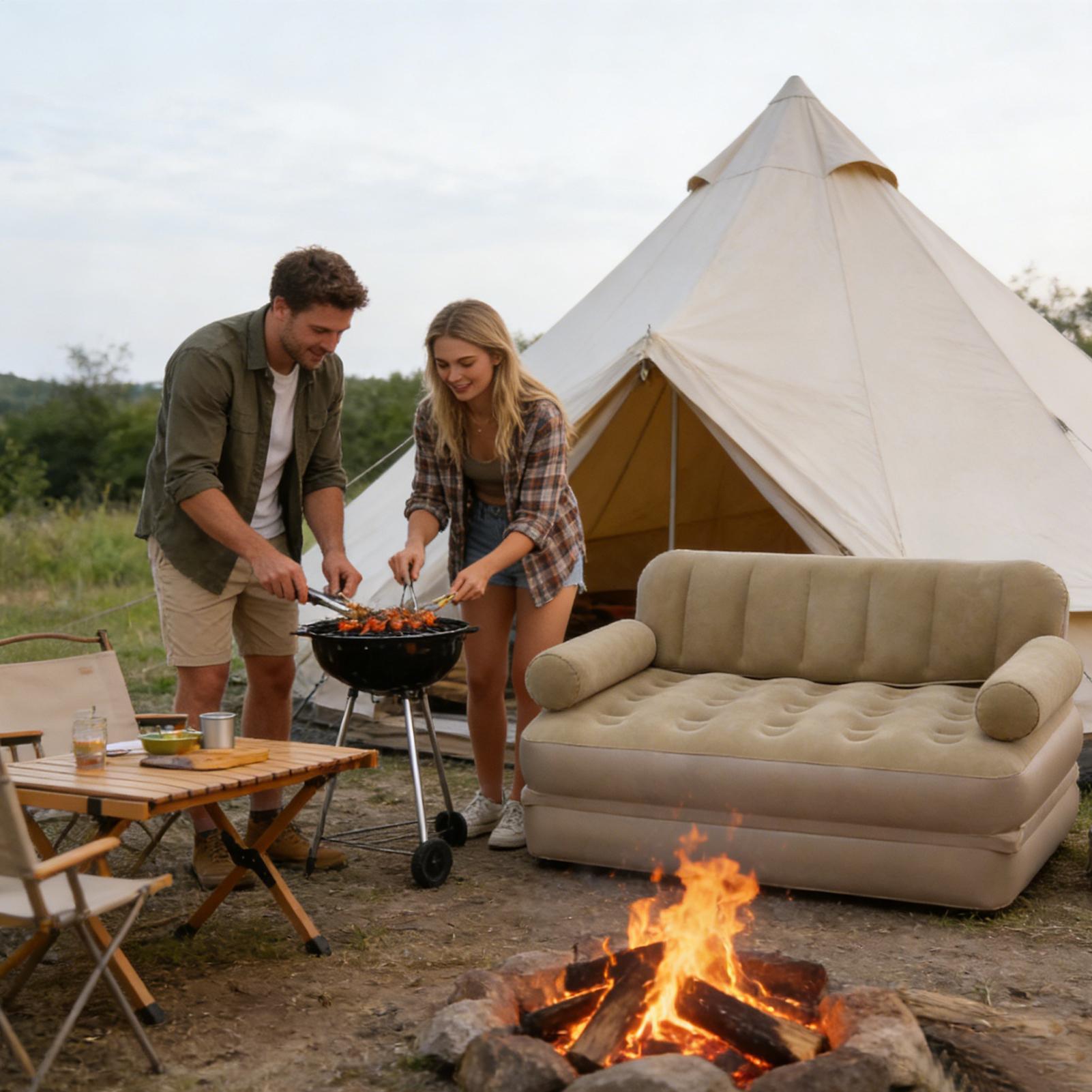 Air Sofa With Air Pump Folding – Outdoor Furniture Sales recenzja i cena