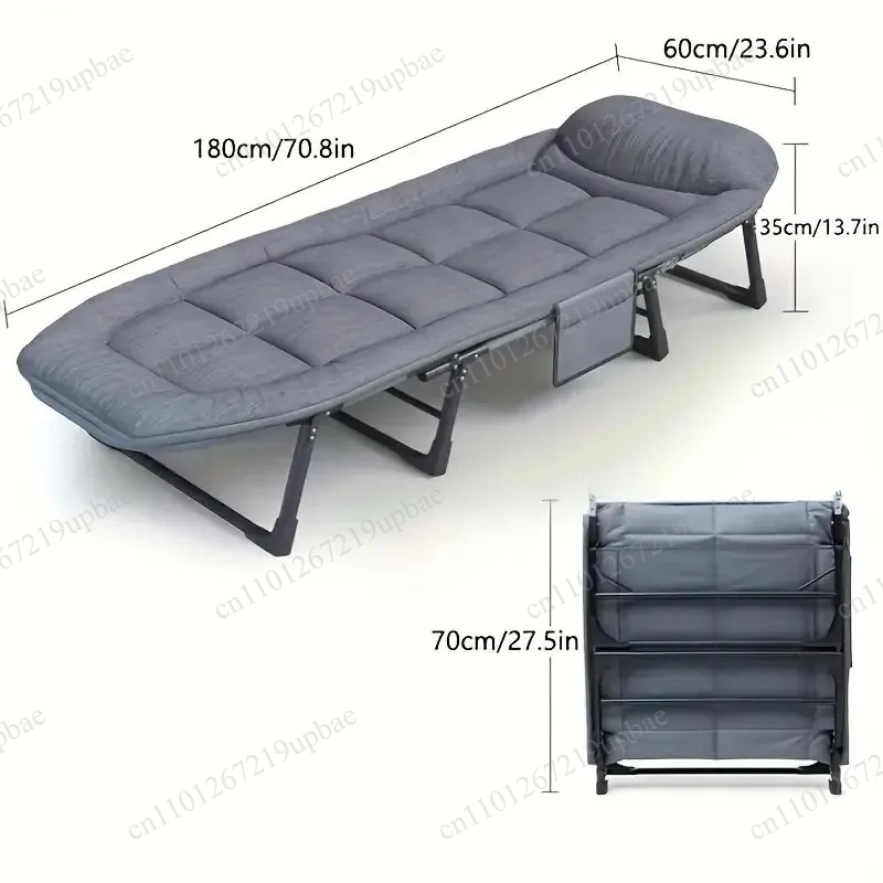 Portable Folding Sleeping Bed  – Outdoor Furniture Fabric recenzja i cena