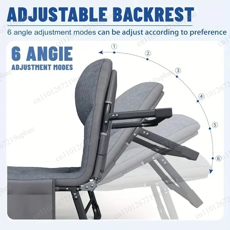 Portable Folding Sleeping Bed  – Outdoor Furniture Fabric recenzja i cena
