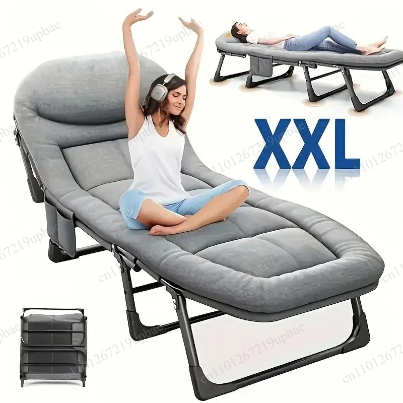 Portable Folding Sleeping Bed  – Outdoor Furniture Fabric recenzja i cena