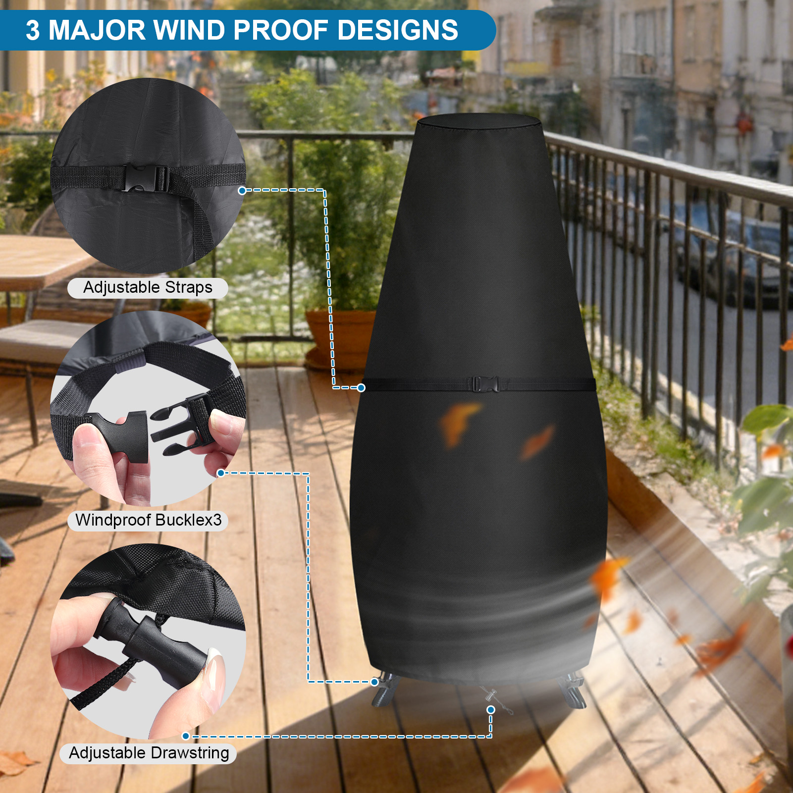 210D Oxford Cloth Waterproof C – Outdoor Furniture Protector recenzja i cena