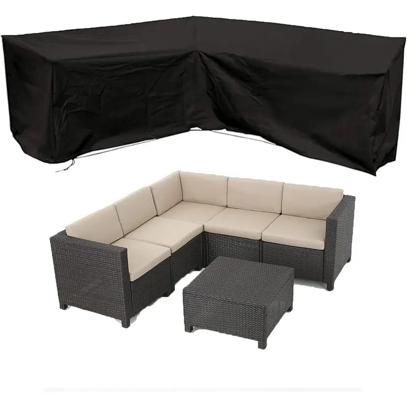 Anti-UV L-shaped Outdoor Sofa  – Outdoor Furniture Varnish recenzja i cena