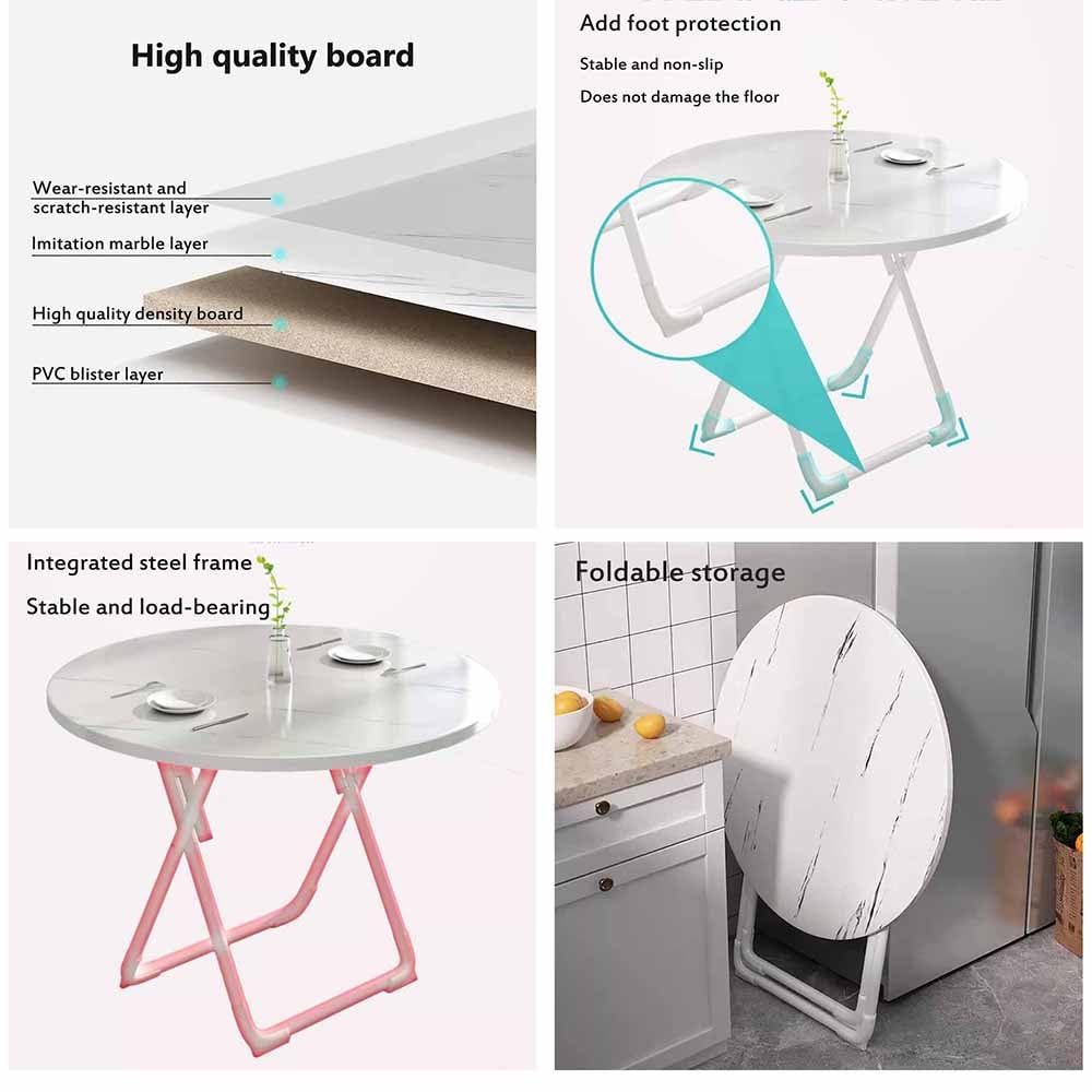 Portable Folding Table Metal L – Outdoor Furniture Legs recenzja i cena
