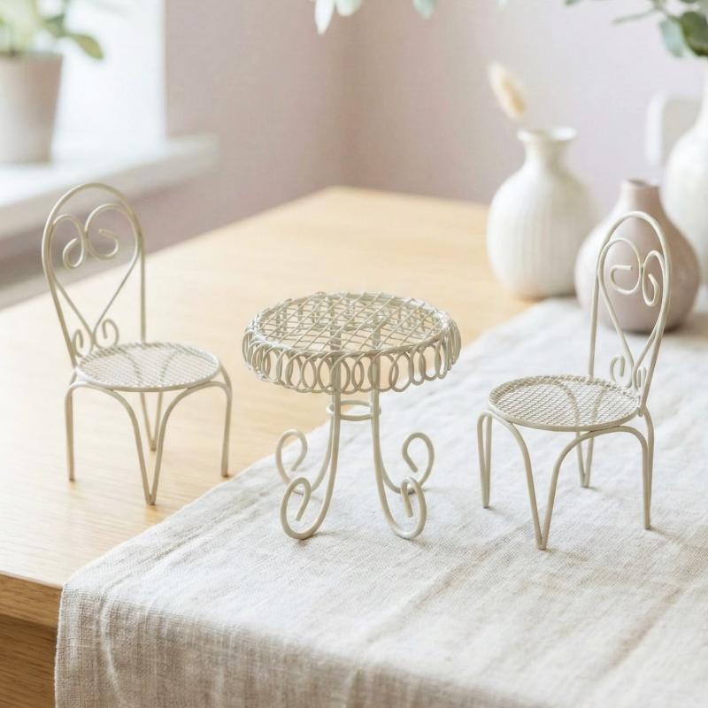 1/3Pcs Dollhouse Garden Displa – Outdoor Furniture Design recenzja i cena