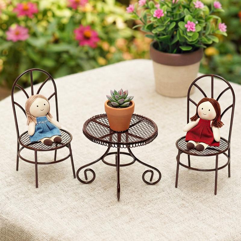 1/3Pcs Dollhouse Garden Displa – Outdoor Furniture Design recenzja i cena