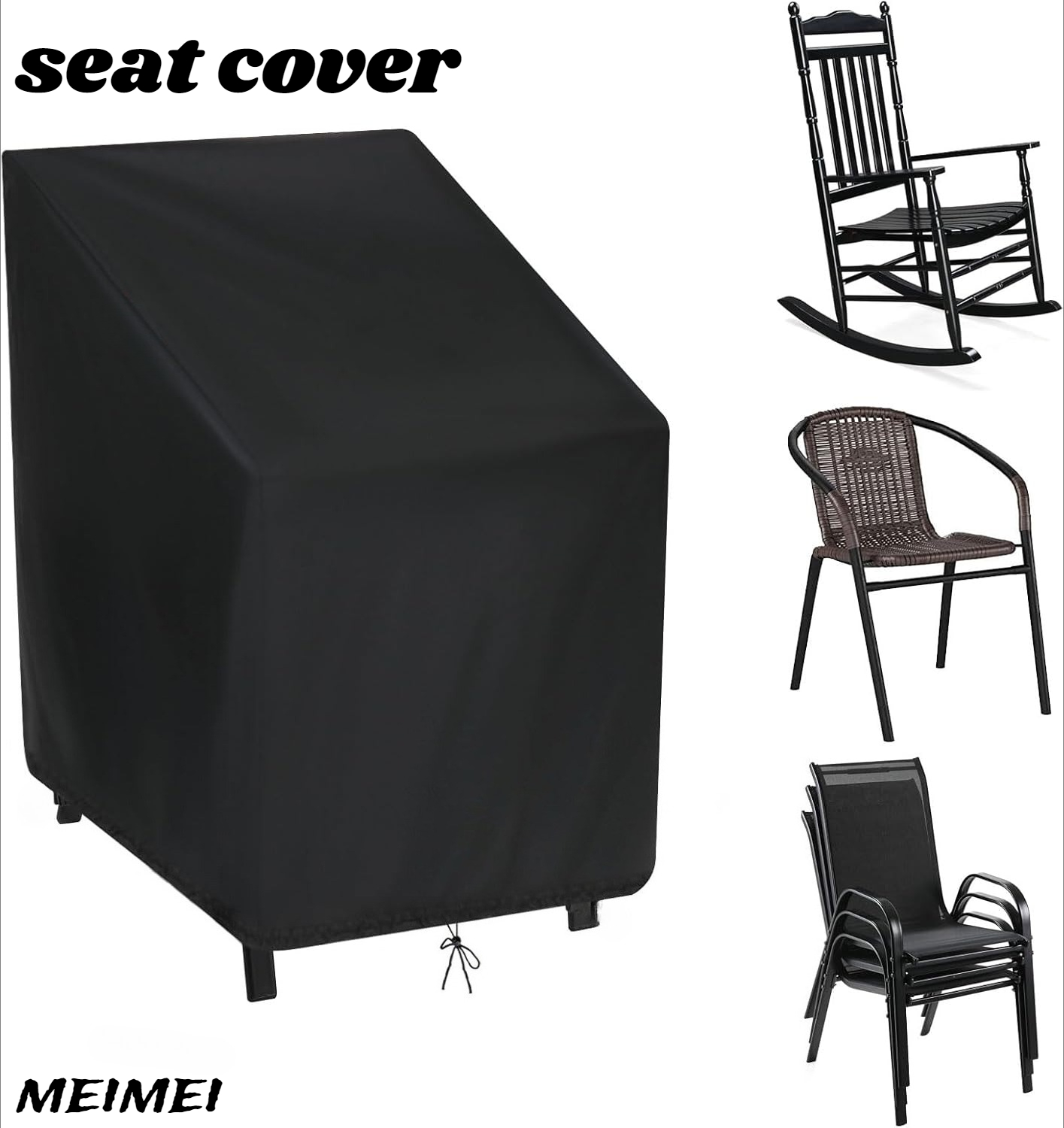 Stacked Chair Dust Cover Stora – Outdoor Furniture Sofa recenzja i cena