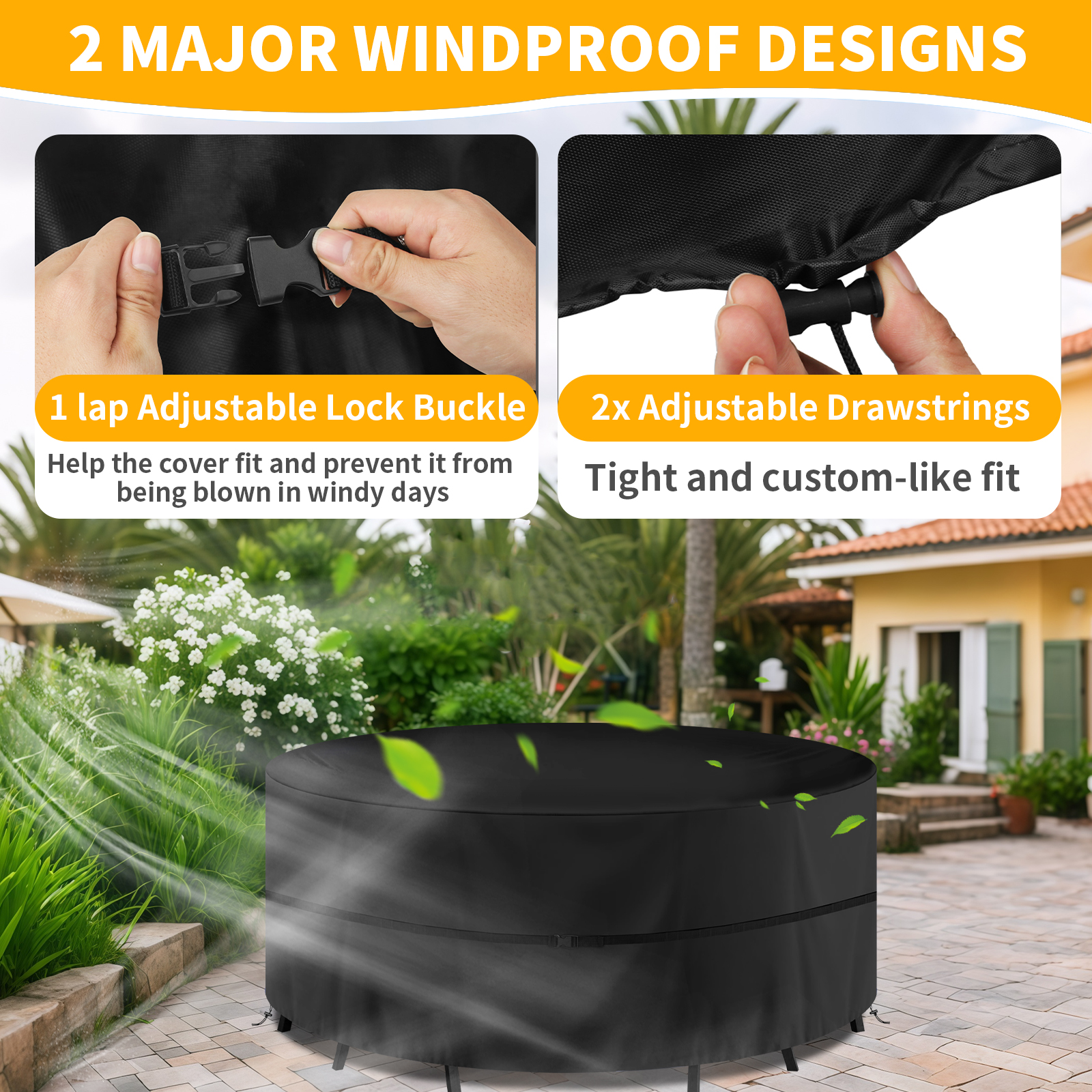 Round Waterproof Garden Furnit – Outdoor Furniture Varnish recenzja i cena