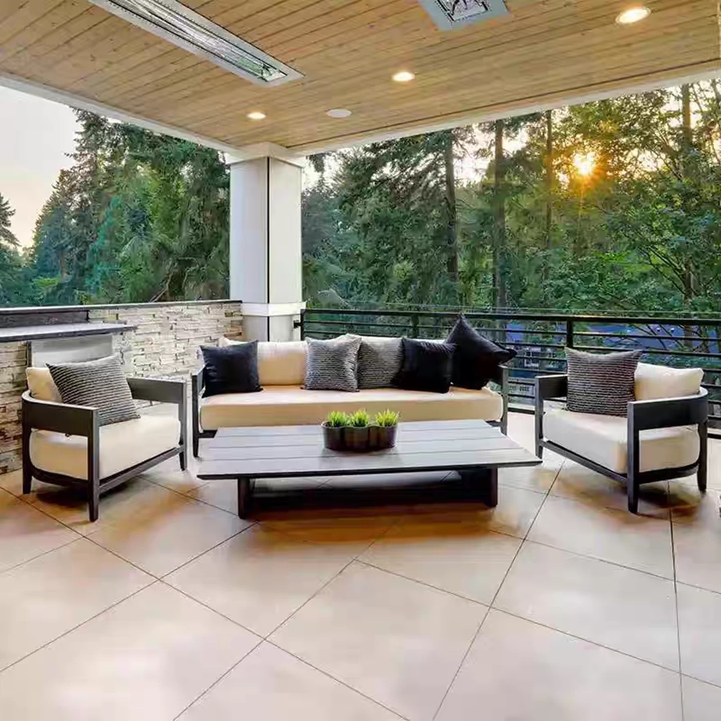 Luxury aluminum alloy Nordic I – Outdoor Furniture Italy recenzja i cena