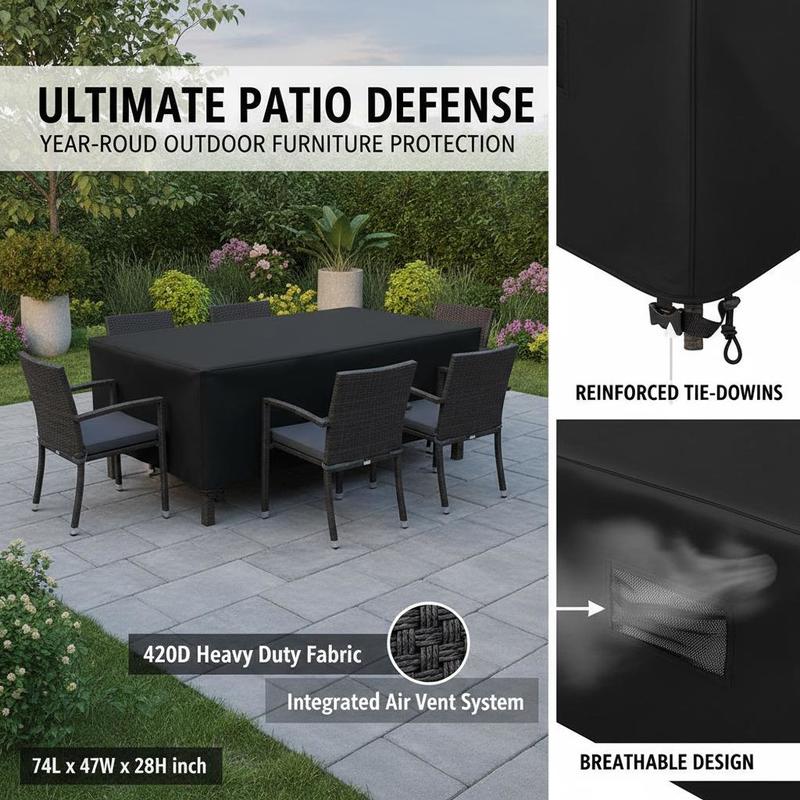 Outdoor Table Set Protector 74 – Outdoor Furniture Design recenzja i cena