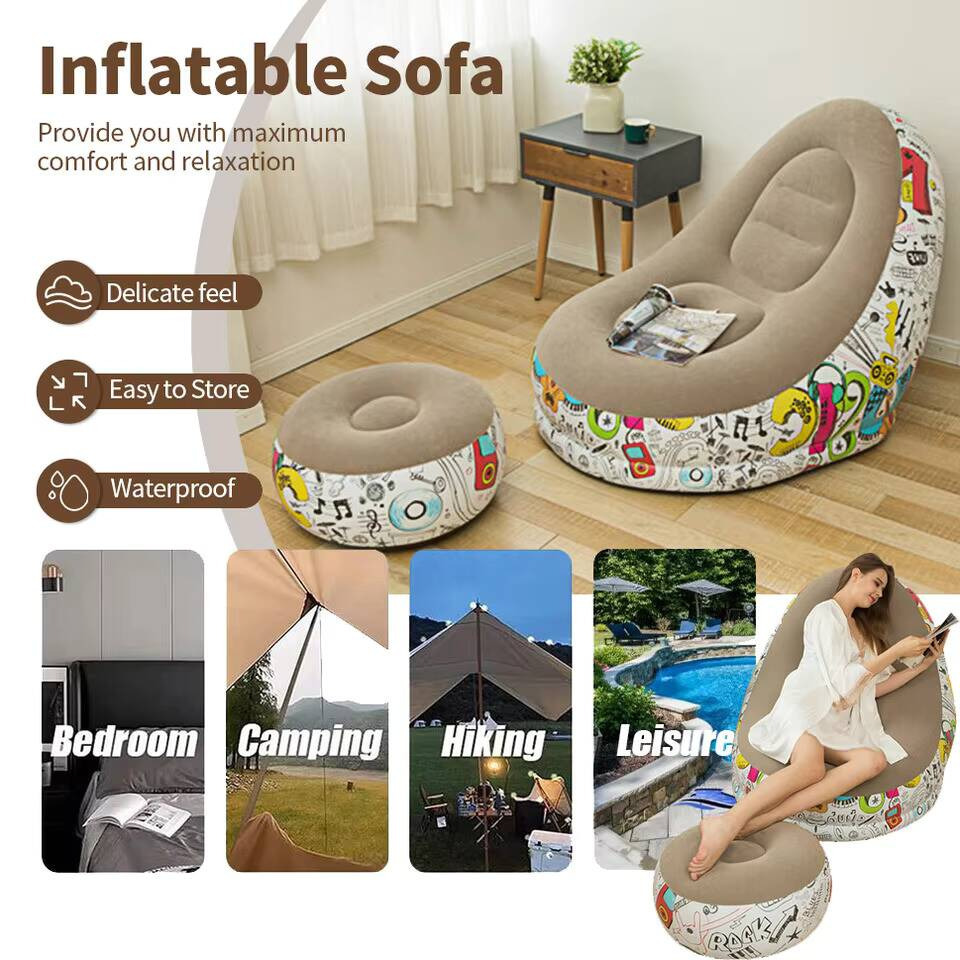 Modern Eco-flocked PVC Inflata – Outdoor Furniture Design recenzja i cena