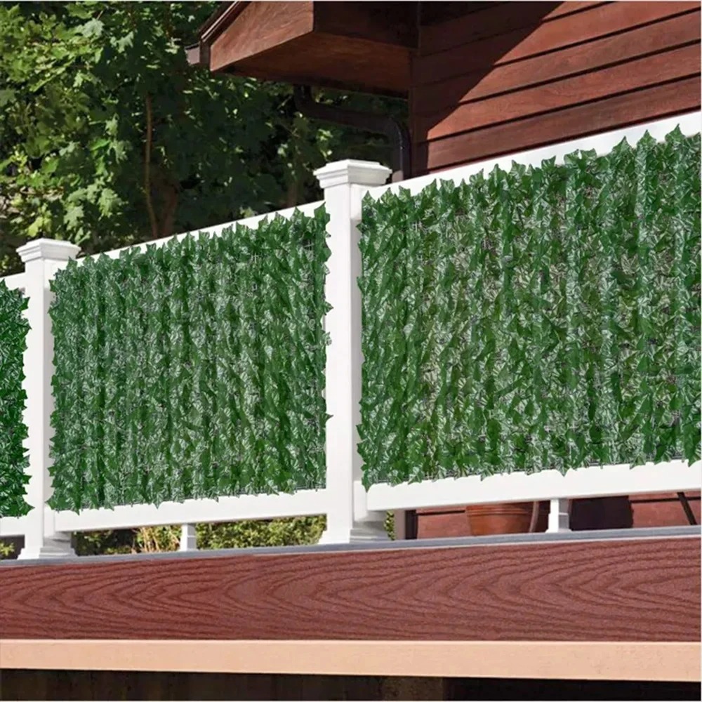 1M/3M Artificial Green Leaf Fe – Outdoor Furniture Fabric recenzja i cena