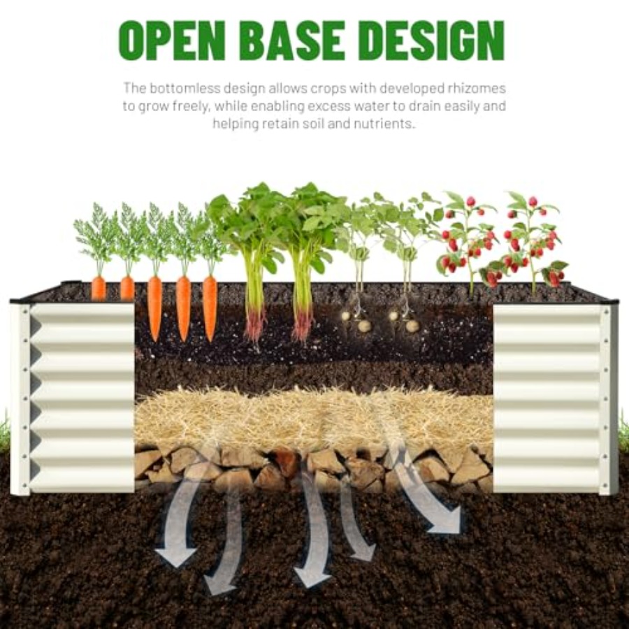 Galvanized Raised Garden Bed 8 – Planter Raised Metal recenzja i cena