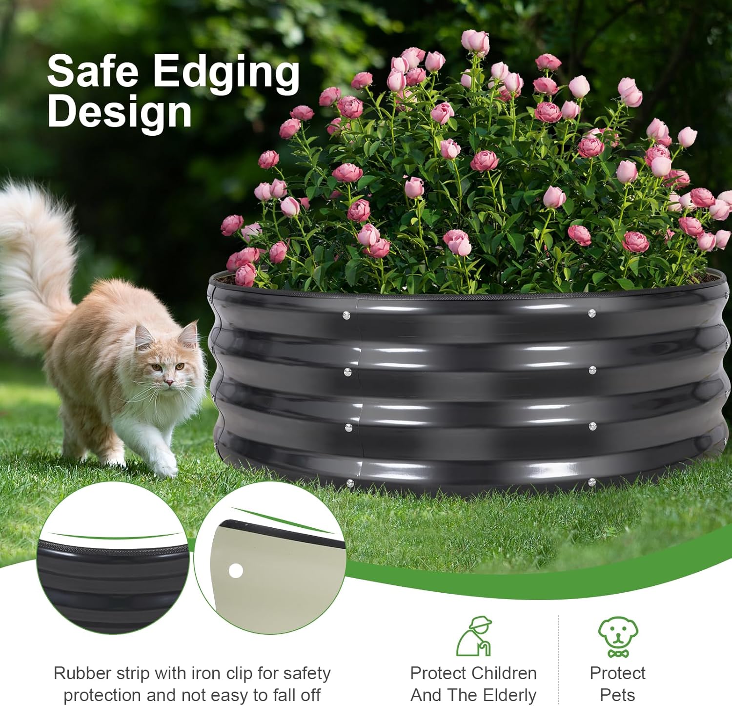 Galvanized Raised Garden Bed-  – Planter Raised Metal recenzja i cena