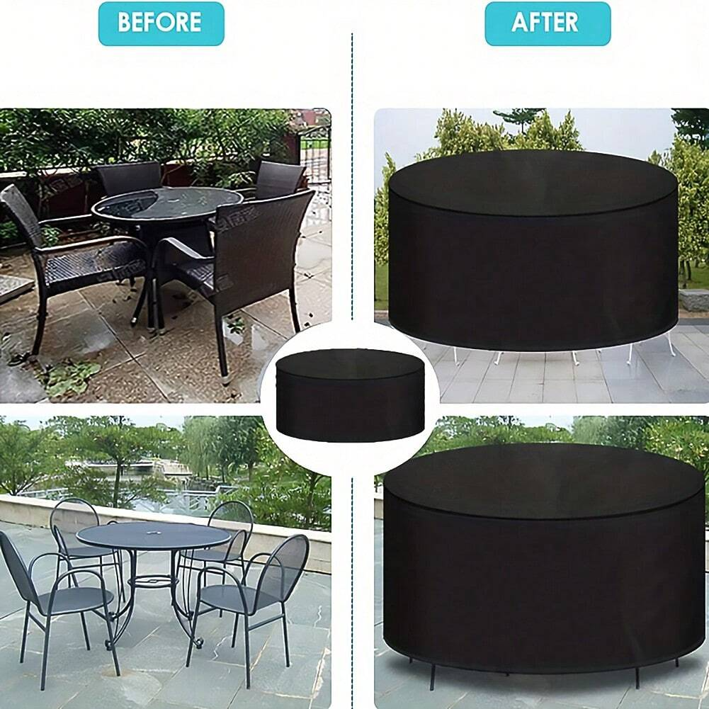 Waterproof Round Patio Furnitu – Outdoor Furniture Protector recenzja i cena
